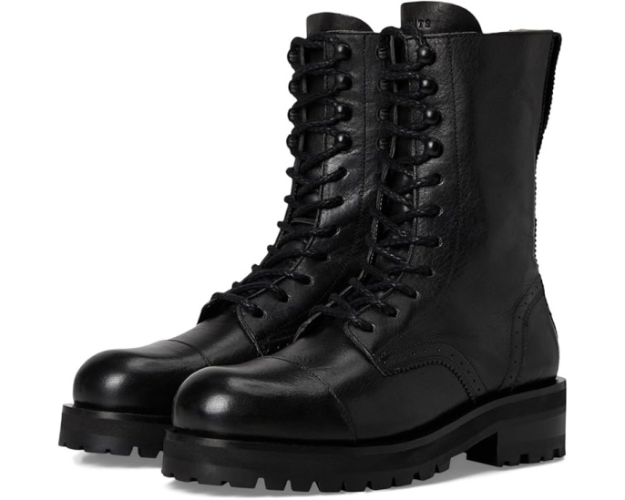 Ботинки AllSaints Aastha из премиальной кожи с платформой