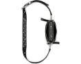 Мини сумка The Mini Icon Stud Snapshot с заклепками и съемным ремнем Marc Jacobs