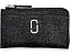 Кошелек Marc Jacobs The Coated Glitter Top Zip Multi Wallet с брелоком
