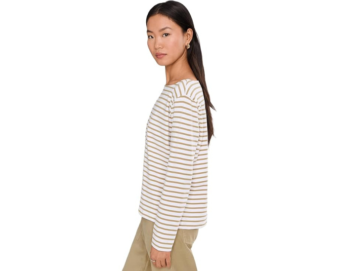Топ Lilla P Easy Boatneck с лодочкой и полосками