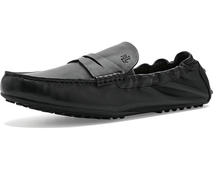 Lauren Ralph Lauren Лоферы Wynnie Leather Drivers коричневые