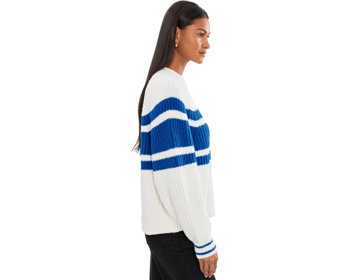 Пуловер Madewell Stevie с полосками из мягкого хлопка
