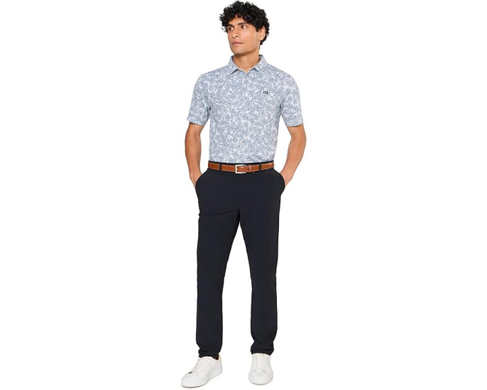 Брюки Hero Hour Golf от TravisMathew прямого кроя черные