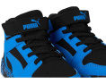 Кроссовки PUMA Kids Rebound Layup Mid на липучках с промежуточной подошвой EVA