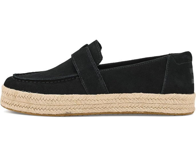Лоферы TOMS Blakely на платформе с замшевым верхом и стелькой CloudBound