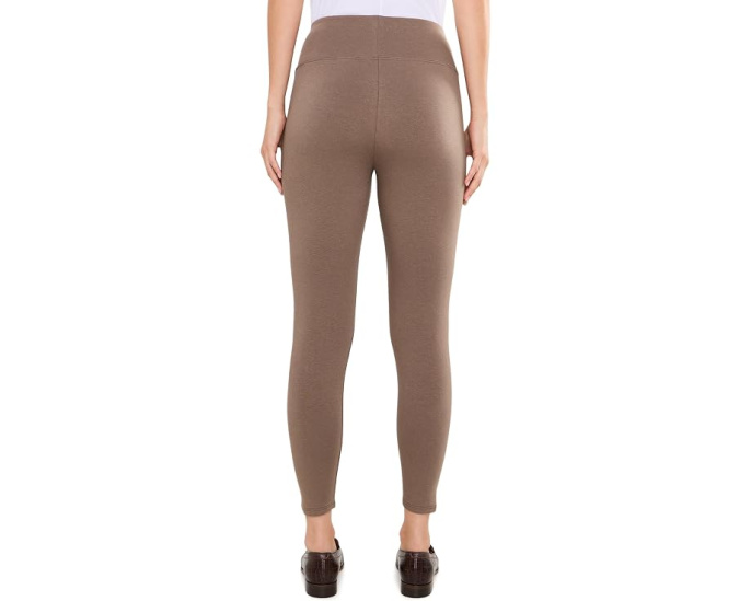 Petite Cozy Brushed Terry Hug High Waisted Ankle Leggings