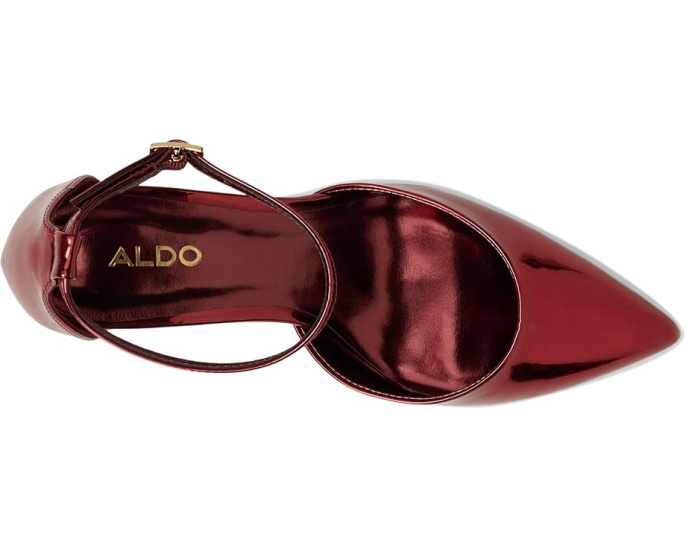 Босоножки ALDO Jan на каблуке с острым носком и ремешком на щиколотке