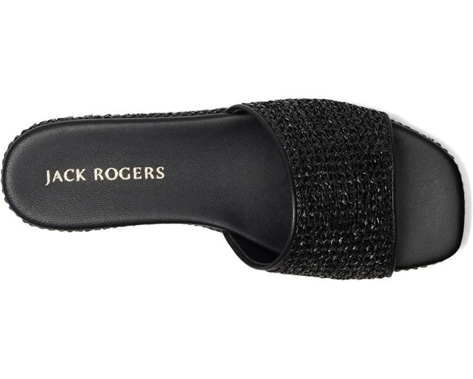 Сандалии Jack Rogers Bay Flatform на платформе с верхом из кожи и подошвой из резины