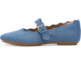Туфли FitFlop Delicato Wave-Edge Canvas Mary Janes на клиновидном каблуке