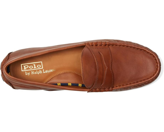 Лоферы Polo Ralph Lauren Anders Penny из кожи