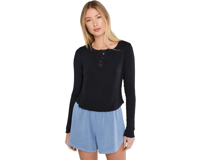 Топ Henley Dream State Free People укороченный