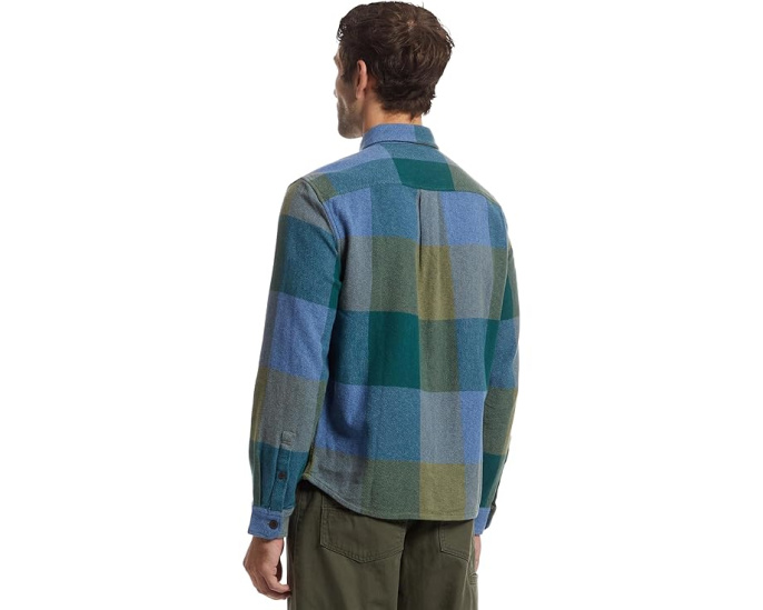 Рубашка Signature Northwoods Twill Regular с рисунком «елочка» и облегающим кроем