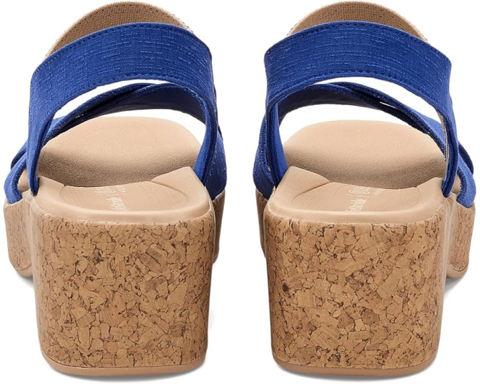 Босоножки Verity Slingback от LifeStride на танкетке с квадратным носком