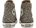 Кеды Converse Chuck Taylor All Star Leopard Jacquard с леопардовым принтом