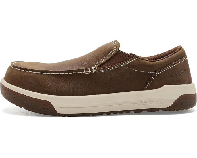 KEEN Gibson Slip-On рабочие ботинки с композитным носком