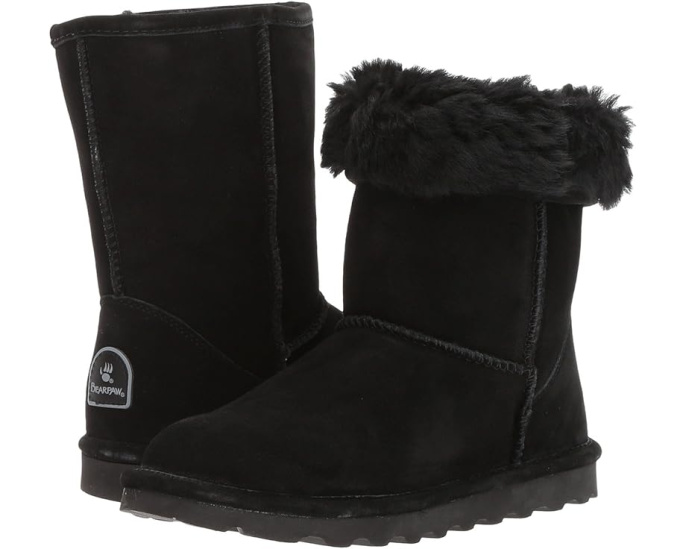 Ботинки Bearpaw Elle Short из замши с водонепроницаемой технологией