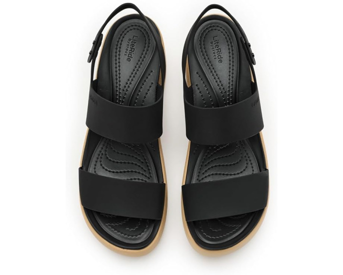 Босоножки Crocs Brooklyn Sky на платформе с технологией комфорта LiteRide
