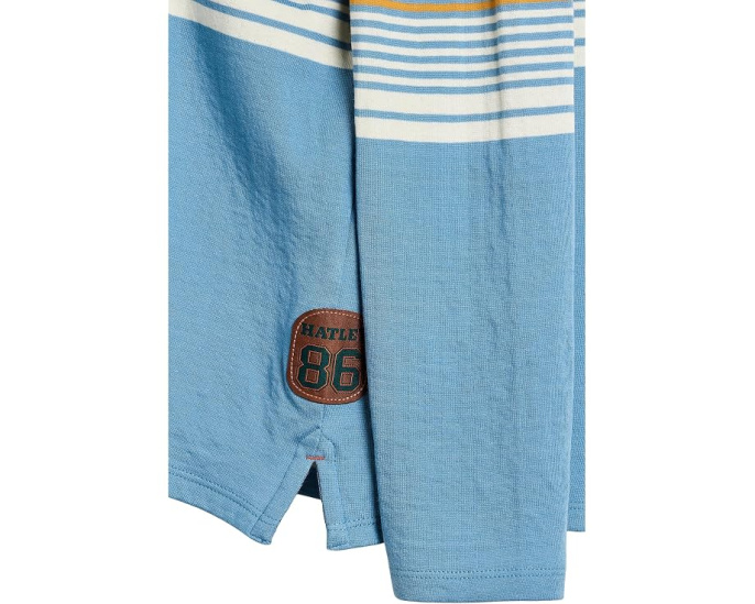 Топ Hatley Blue Shadow на каждый день с грудным карманом