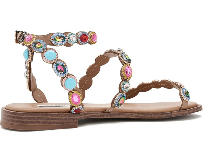 Сандалии Steve Madden Tawnie с разноцветными камнями