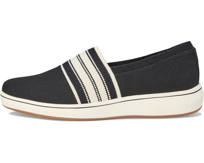 Легкие слипоны Clarks Breeze Sky Mist с противоскользящей подошвой