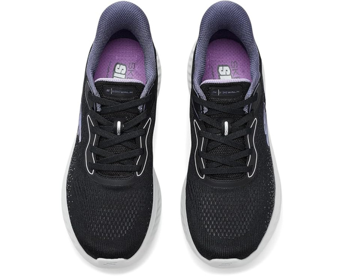 Кроссовки Slip-ins Go Walk Now Parker с технологией Heel Pillow от Skechers Performance черные