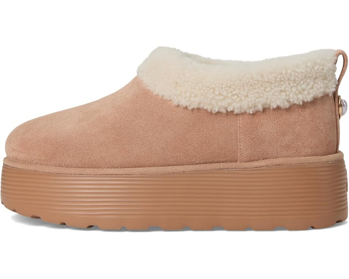Угги Stuart Weitzman Socharming на платформе с искусственным мехом
