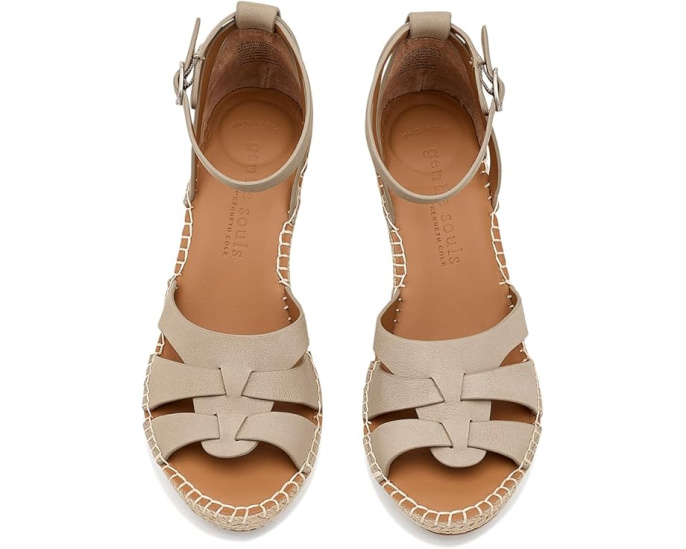 Босоножки Gentle Souls by Kenneth Cole Coolie на платформе в стиле эспадрильи