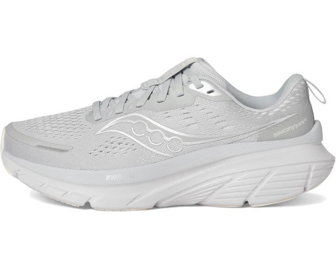 Кроссовки Saucony Guide 18 с кожаным верхом и амортизацией VERSARUN