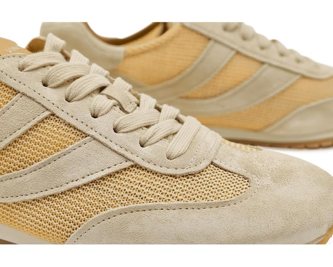 Кроссовки Vince Oasis Runner Raffia-W на шнуровке с текстурой рафии