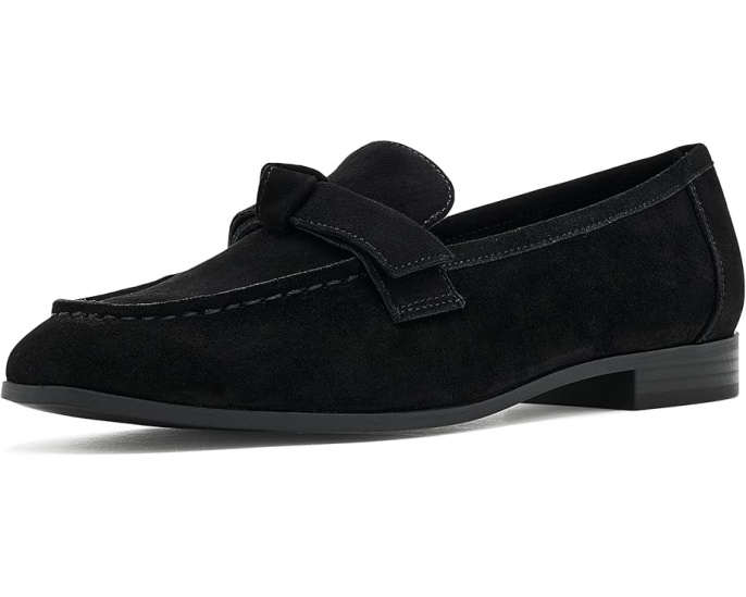 Лоферы Anne Klein Bowie slip on с бантом из замши