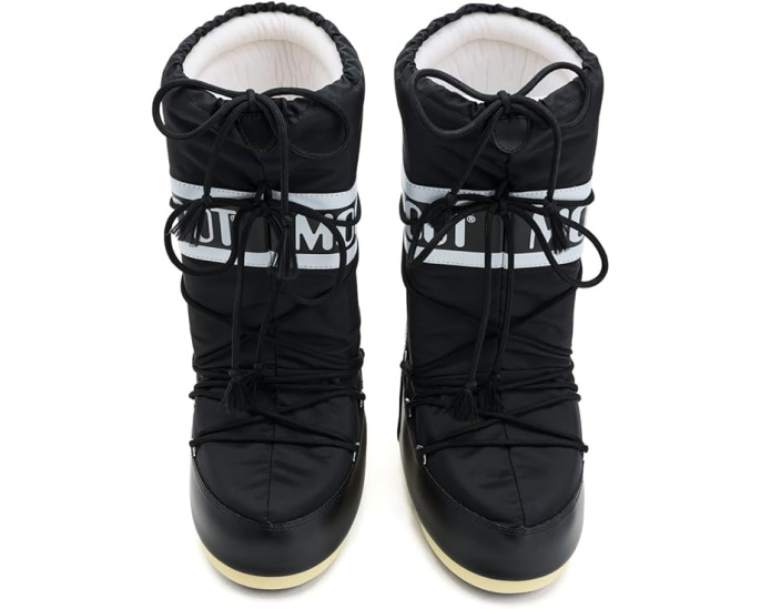 Ботинки MOON BOOT Icon Nylon в ретро-футуристическом стиле