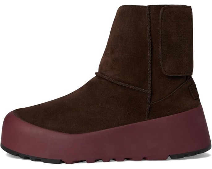 Ботинки Classic Streetscape UGG на платформе. Водоотталкивающий замш и шерстяная подкладка