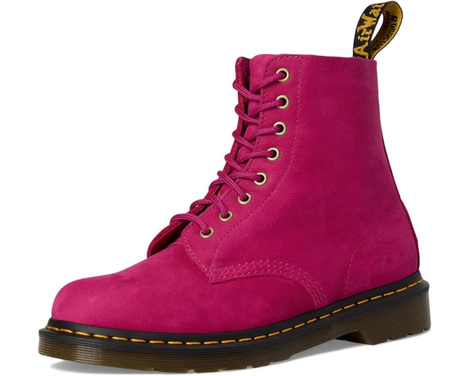 Ботинки Dr. Martens 1460 Pascal с двойной платформой и классической строчкой