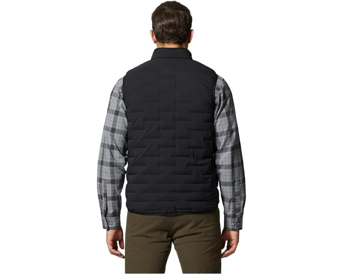Mountain Hardwear Stretchdown Vest с эластичным утеплителем и влагоотводящей технологией