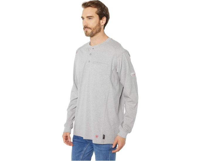 Футболка Ariat Work FR Air Henley с длинным рукавом