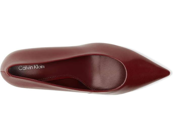 Туфли Calvin Klein Voneta на каблуке kitten heel с острым носком