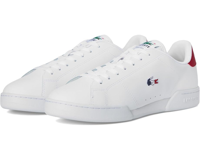 Кожаные кроссовки Lacoste Carnaby Cup с контрастной подошвой