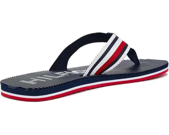 Сандалии Tommy Hilfiger Donom с текстильными ремешками и круглым носком