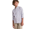 Рубашка Vineyard Vines Kids Wauwinet Tattersall из перформанс хлопка для малышей, детей младшего и старшего возраста