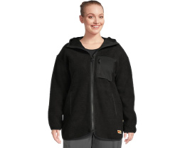 Длинная куртка Fjällräven Vardag Pile Fleece с капюшоном из переработанного полиэстера