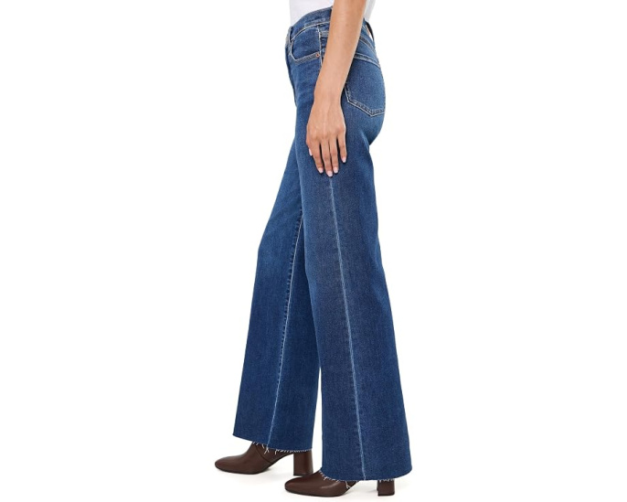Far Out High-Rise Wide Leg in Waterfall