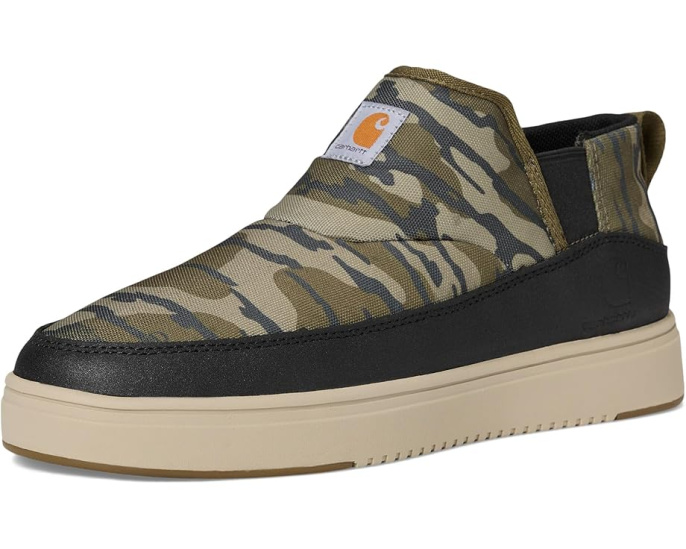 Кроссовки Carhartt Detroit Canvas Mid Slip-On с верхом из парусины