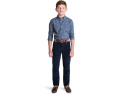 Детская рубашка Vineyard Vines Wauwinet Performance Cotton лунно-серебристая