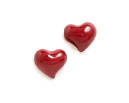Серьги-гвоздики Amour от Kate Spade New York в форме сердца