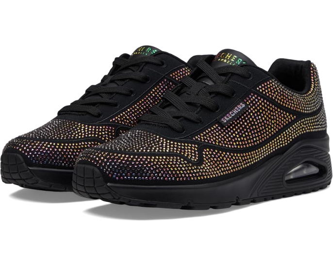 Skechers Uno Disco Rave кроссовки женские с блестками