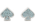 Серьги-гвоздики Kate Spade New York Everyday Spade Pave с инкрустацией