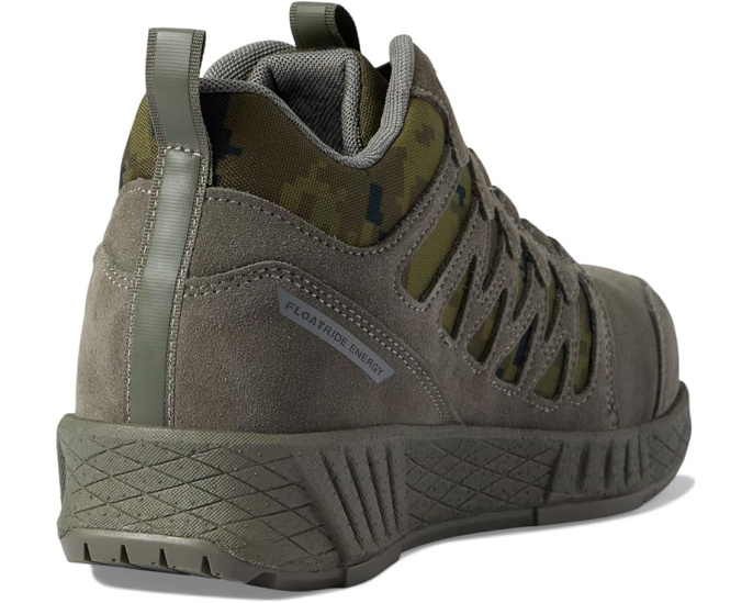 Рабочие ботинки Reebok Floatride Energy Tactical EH Comp Toe Mid-Top с противоскользящей подошвой