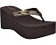 Шлепанцы Ridges на легком клине из ЭВА от GUESS