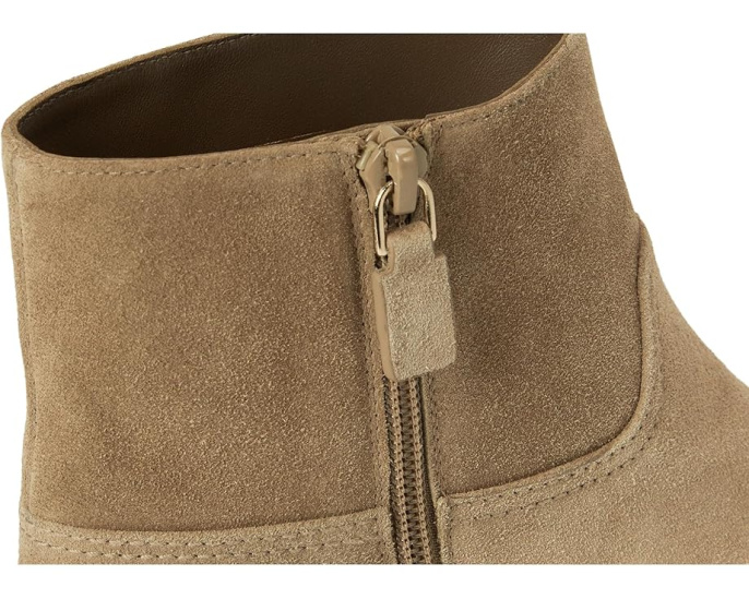 Ботинки Stassi Zip Bootie Stuart Weitzman с застежкой-молнией на устойчивом каблуке