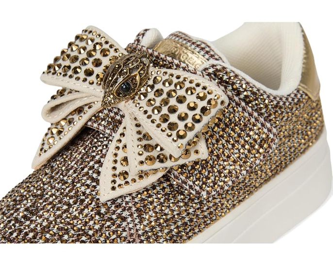 Кроссовки Kurt Geiger London Kids Mini Laney Bow для малышей с кожаным верхом